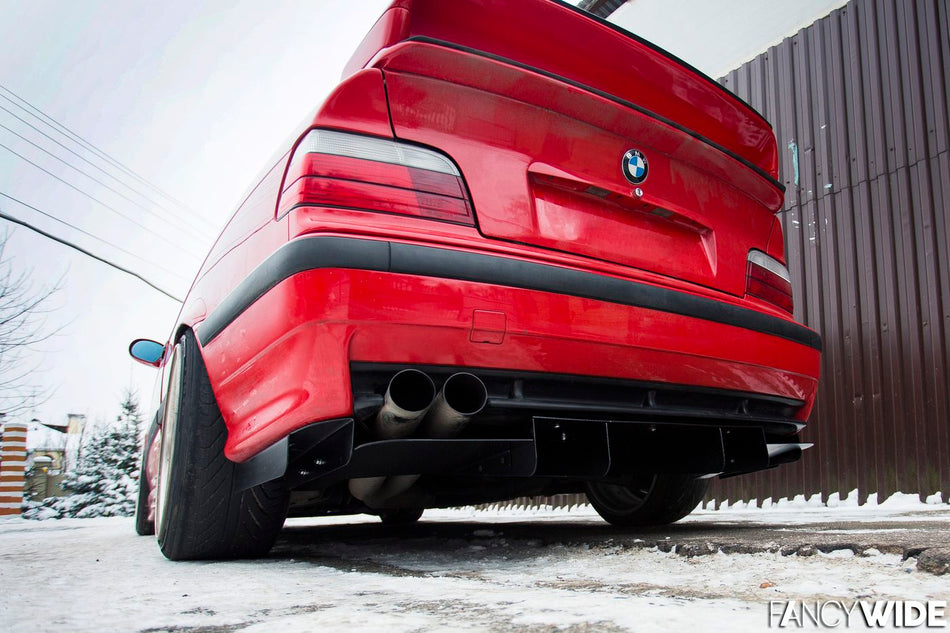 BMW E36 Rear Full Diffuser V1