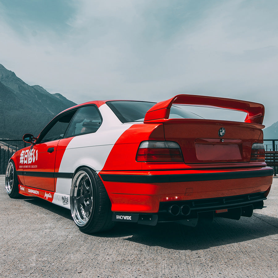 BMW E36 Rear Bumper Diffuser V2