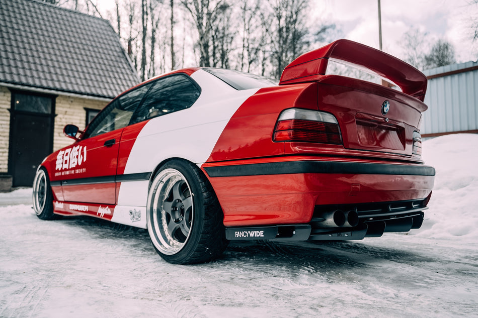 BMW E36 Rear Full Diffuser V3 LTW