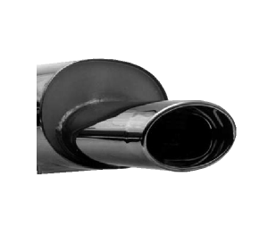 BMW E36 328i COUPE - BASTUCK SPORT AUSPUFF 1 x Ø 153x95MM