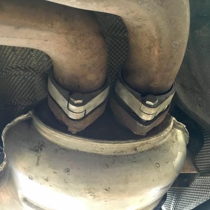 Auspuffflansch Reparatur-Set 4 Stück passend für M3 E36 M3 E46 Z3 M Z4 M BMW