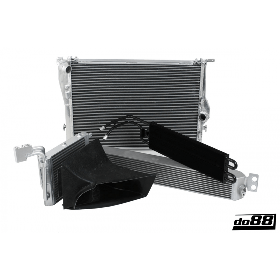 do88 Aluminium Performance Kühler BIGPACK passend für M3 E90, E92, E93 mit DKG BMW