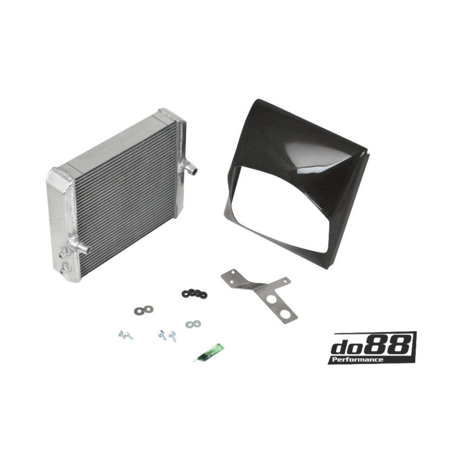 do88 Zusatzwasserkuehler Aluminium passend fuer M2 F87 BMW
