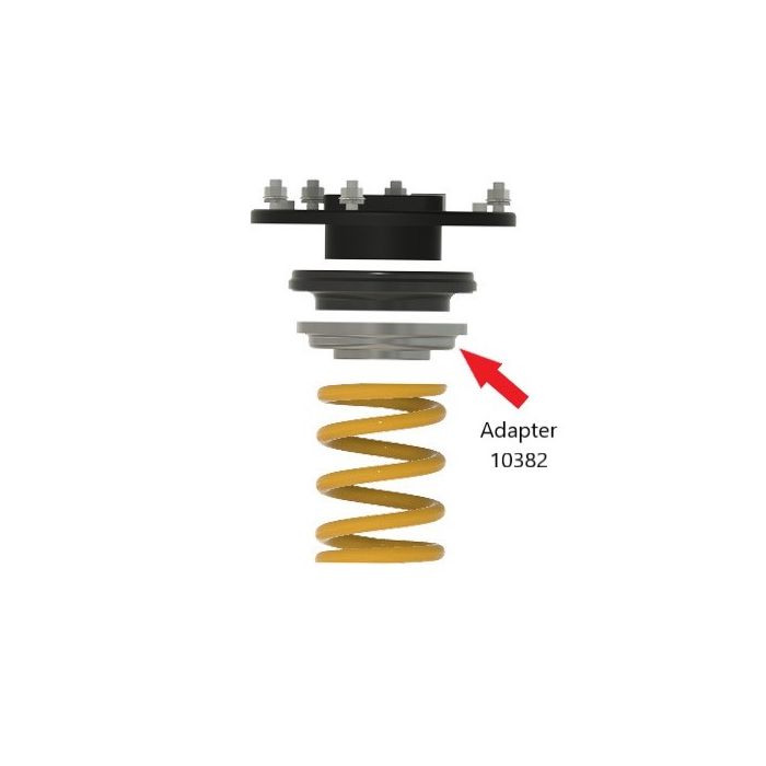 Millway Adapterring 60 mm Rennsportfedern passend für BMW F-Serie