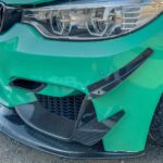 Kohlefaser Canards passend für F80 M3 | F82 F83 M4 inkl. GT4 BMW oben und unten