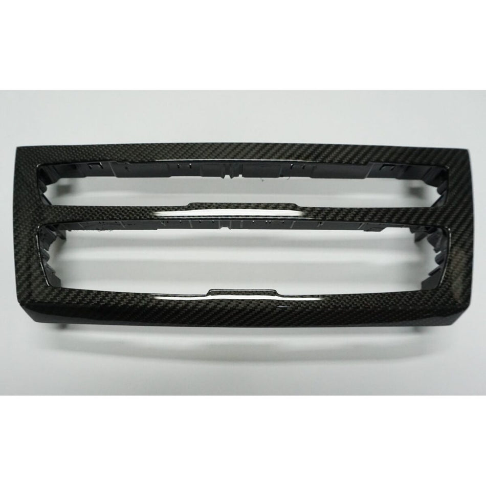 Carbon fiber radio trim panel suitable for F2x including M2 F87 BMW