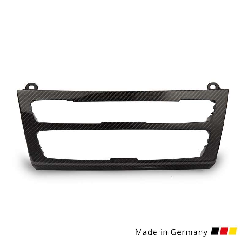 Carbon fiber radio trim panel suitable for F2x including M2 F87 BMW