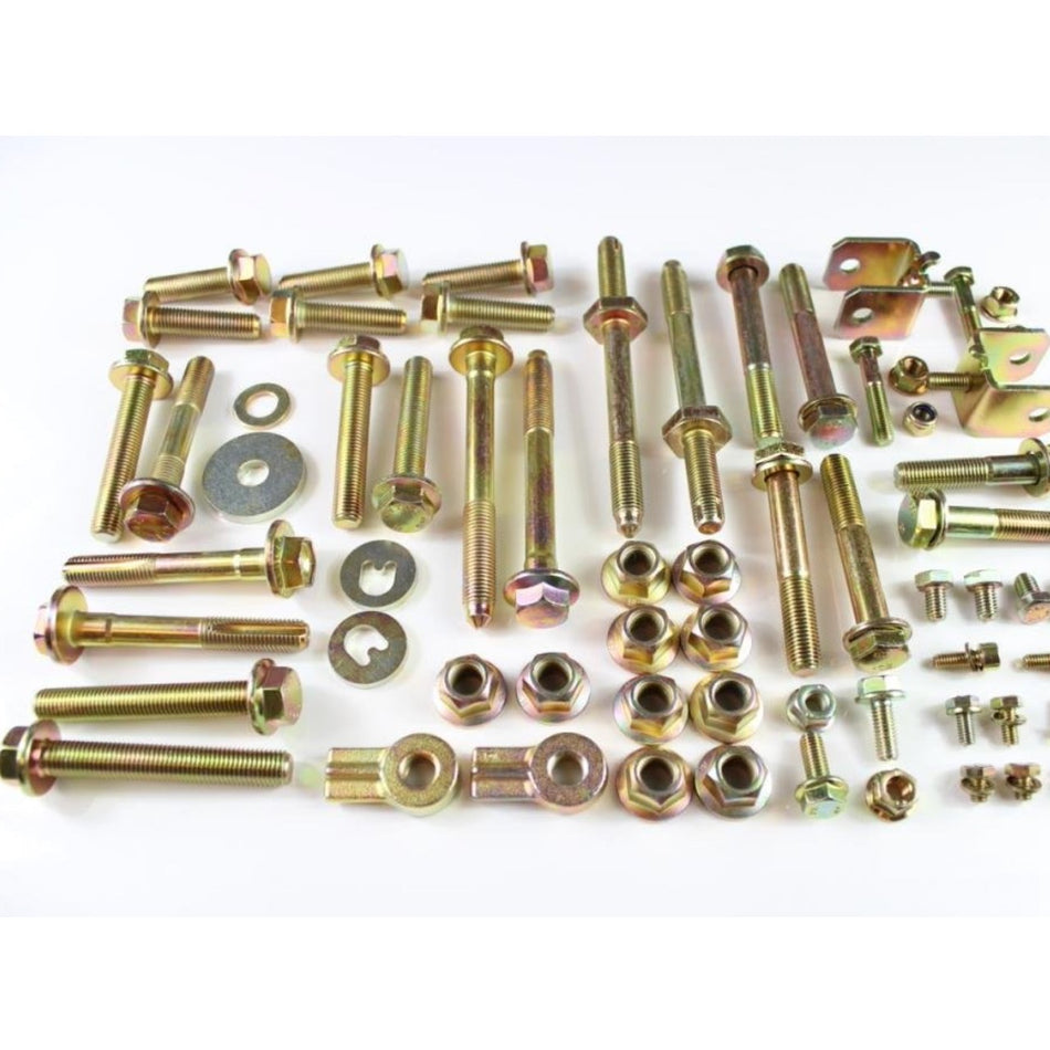 Fahrwerksschrauben Satz gelb verzinkt passend für BMW E36 inkl. M3