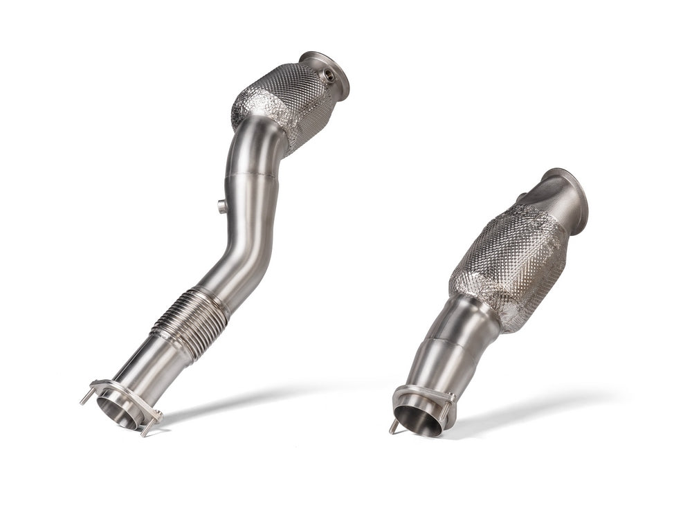 Akrapovič Downpipe-Set mit Sportkat – BMW S58 G87/G80/G81/G82/G83 – Motorsport