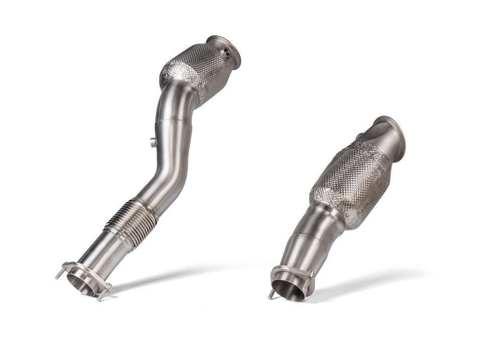 Akrapovič Downpipe-Set mit Sportkat – BMW S58 G87/G80/G81/G82/G83 – Motorsport