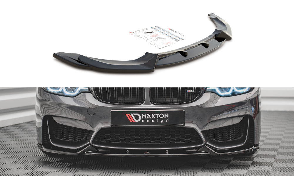 Maxton Design Frontlippe V.1 – BMW M4 F82 – inkl. DTC-Gutachten