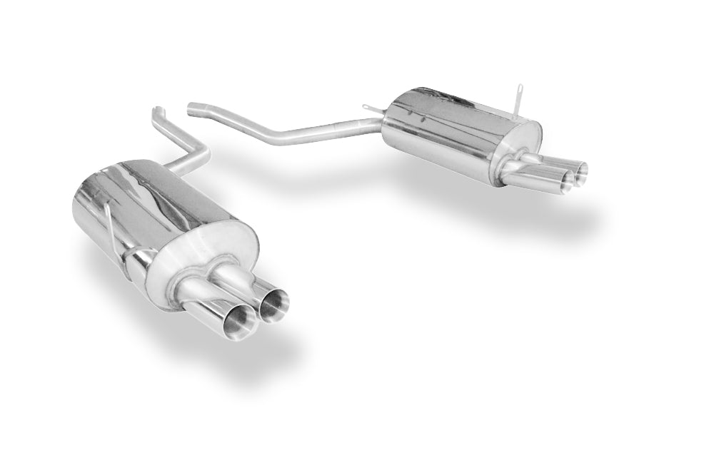 FOX Duplex-Sportauspuff – BMW E38 735i, 2 × 76 mm Typ 25