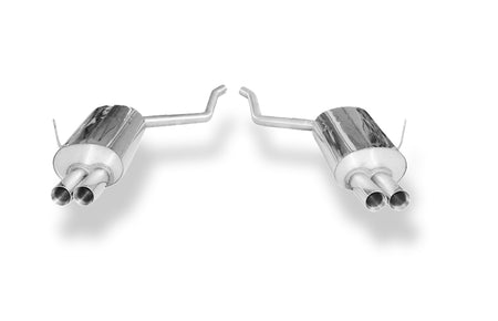 FOX Duplex-Sportauspuff – BMW E38 735i, 2 × 76 mm Typ 25