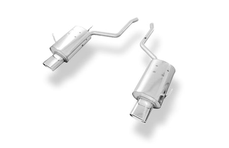 FOX Duplex-Sportauspuff – BMW E38 735i, 160 × 80 mm Typ 53, ohne Ausschnitt