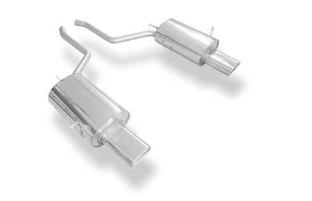FOX Duplex-Sportauspuff – BMW E38 735i, 160 × 80 mm Typ 53, mit Ausschnitt