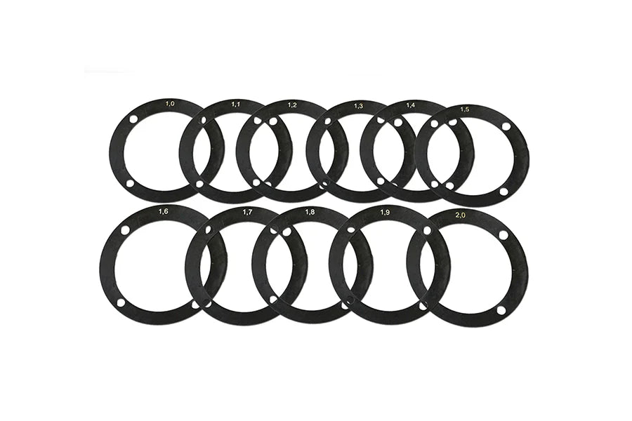 BMW bolt type Differential Backlash adjustment shim kit
