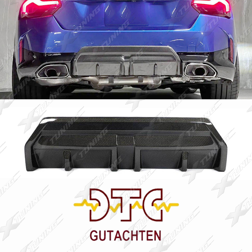 BMW G42 Heckdiffusor – Echtcarbon – HDG4201