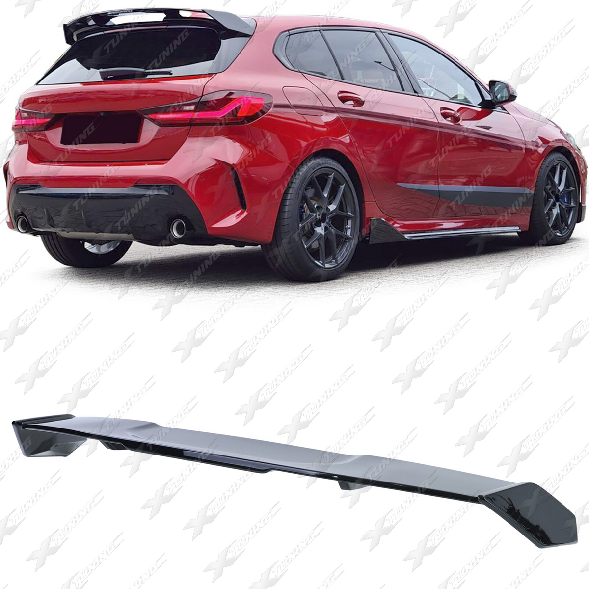 BMW F40 Dachspoiler P-Style – Schwarz Glanz – DSF4001