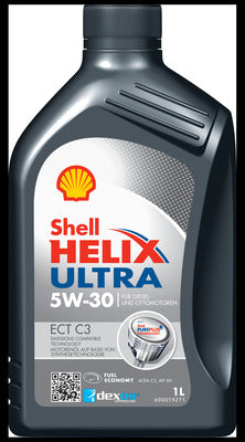 Shell Helix Ultra ECT C3 5W-30 Motoröl – 1 Liter, BMW LL-04