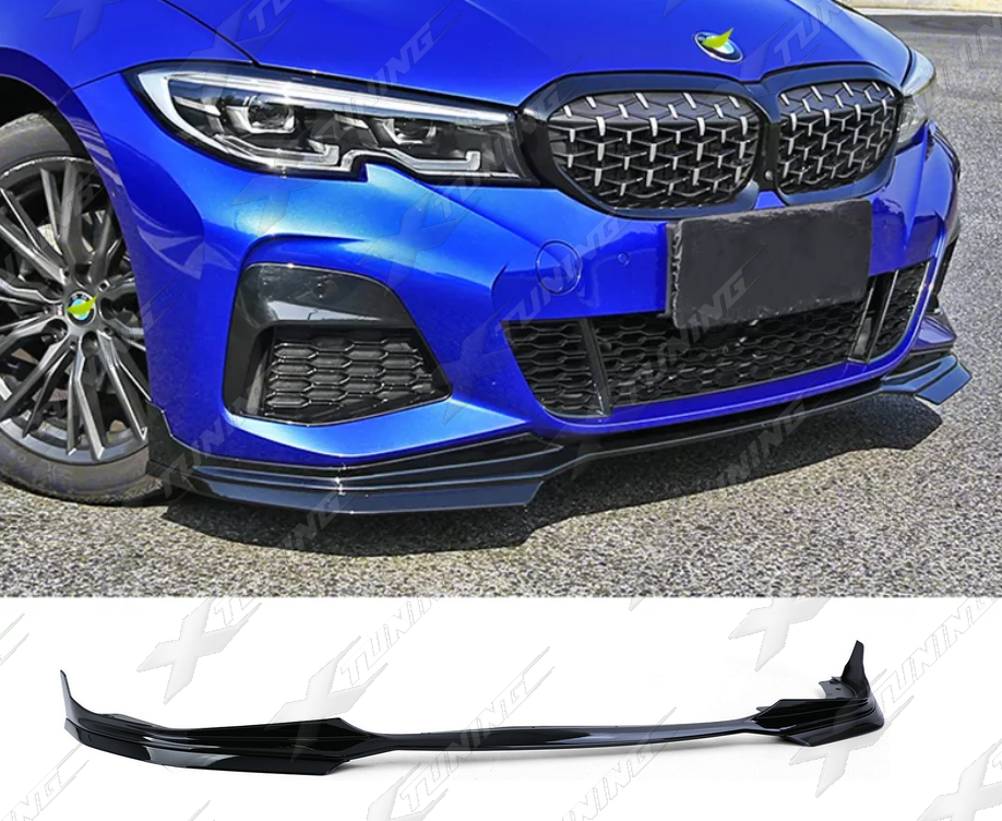BMW G20/G21 Frontlippe P-Style – Schwarz Glanz – FSG2001
