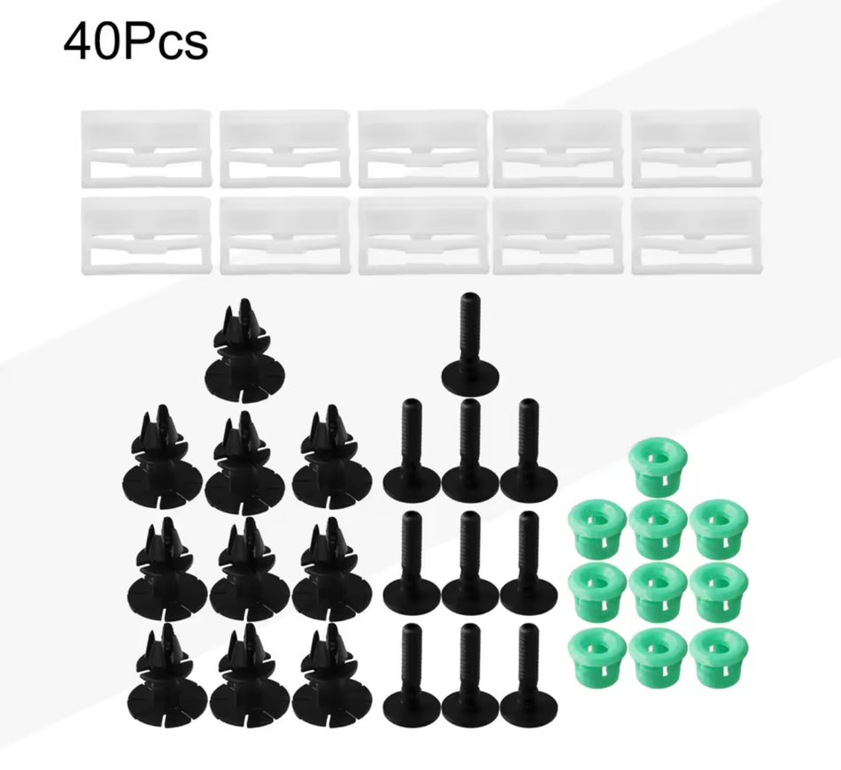 Clips & Befestigungssatz für BMW E90 / E91 40stk.