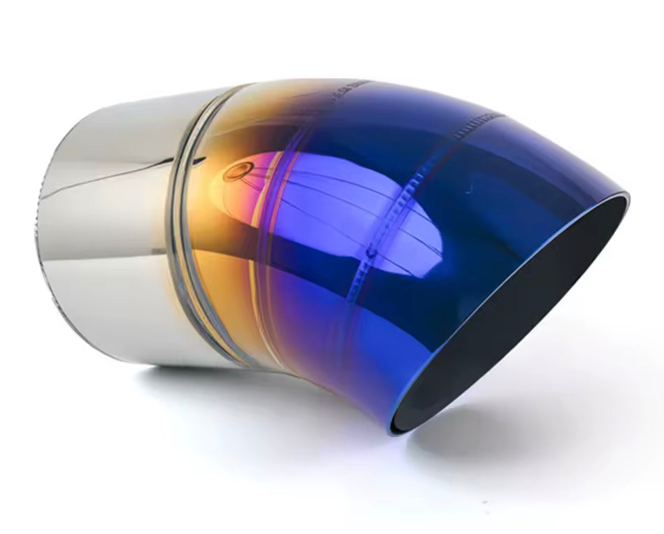 90 mm Auspuffblenden – Edelstahl / Burned - Diesel Look