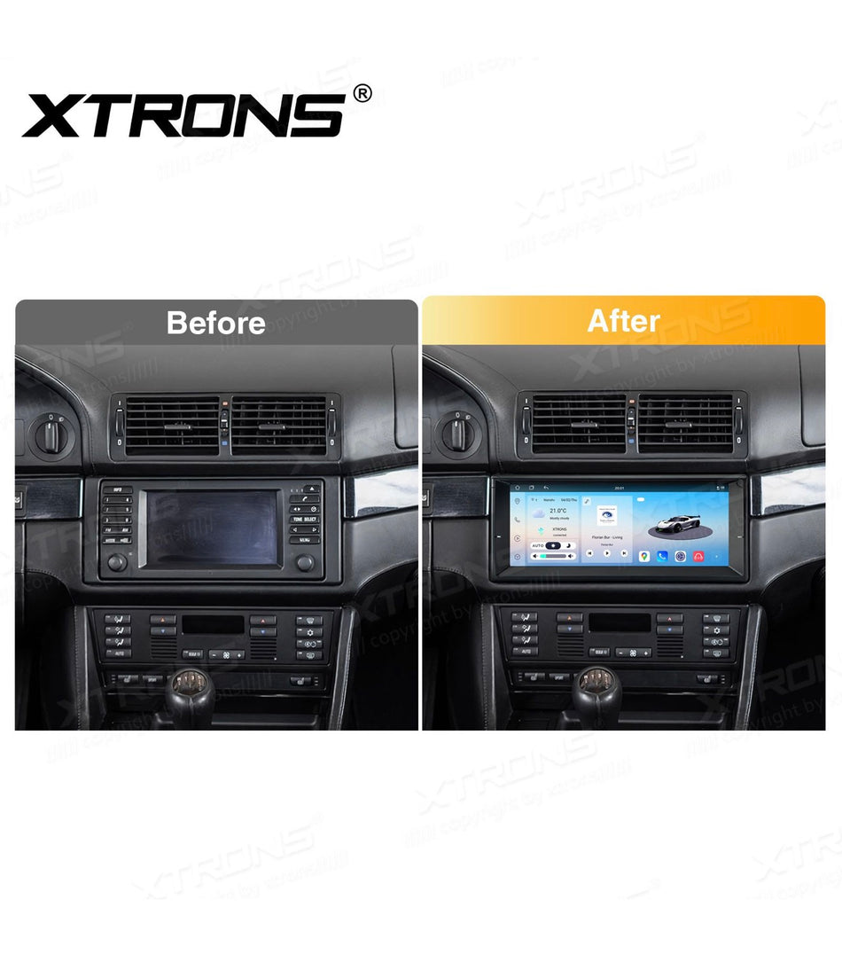 XTRONS IM1439BH – 10.25” Android 14 Autoradio für BMW E38 / E39