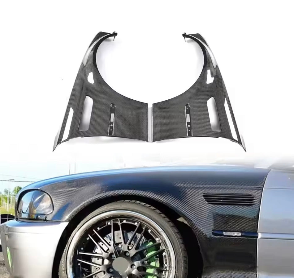 Carbon Front Fenders for BMW E46 M3