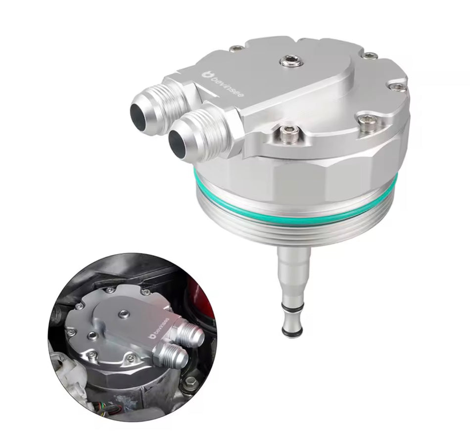 Ölfilterdeckel für BMW M52tu / M54  für Ölkühler-Umbau