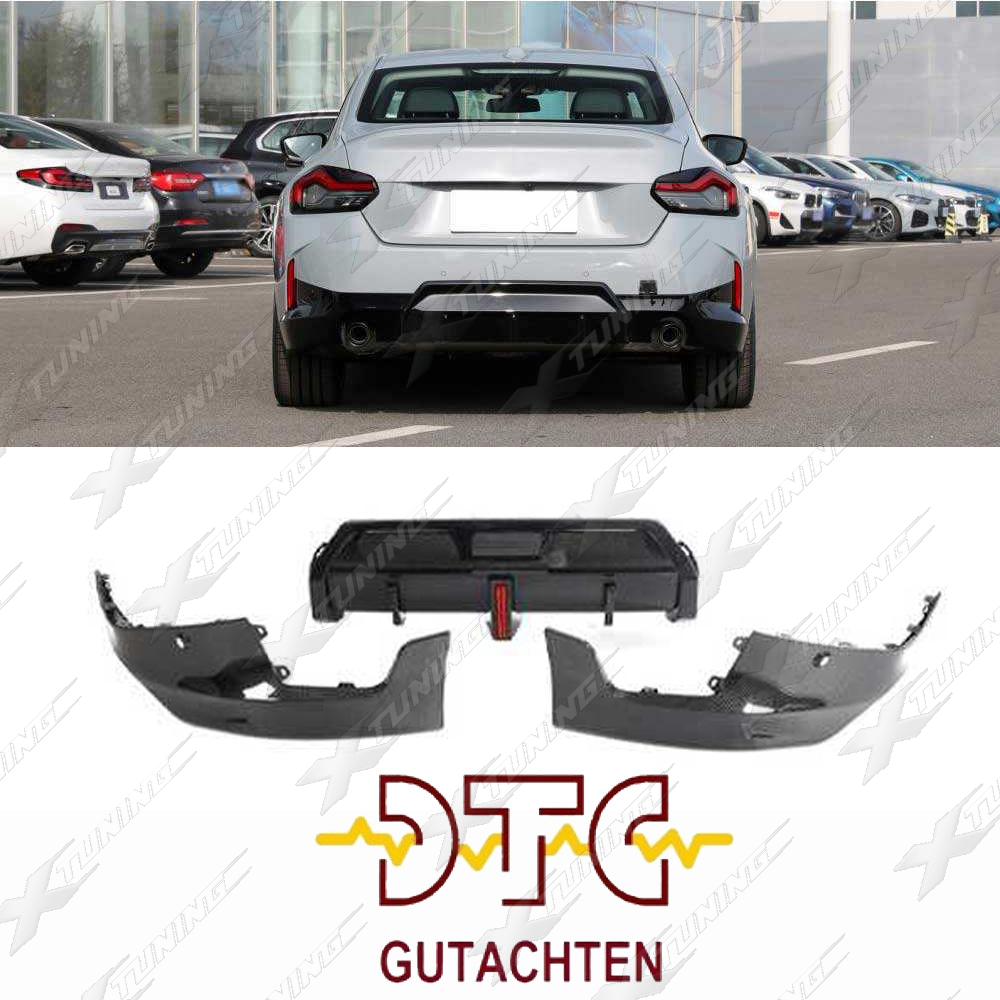 BMW G42 Heckdiffusor – Echtcarbon – HDG4202