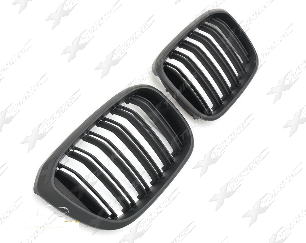 BMW G01/G02 Kühlergrill M-Style – Schwarz Matt – GX3G012