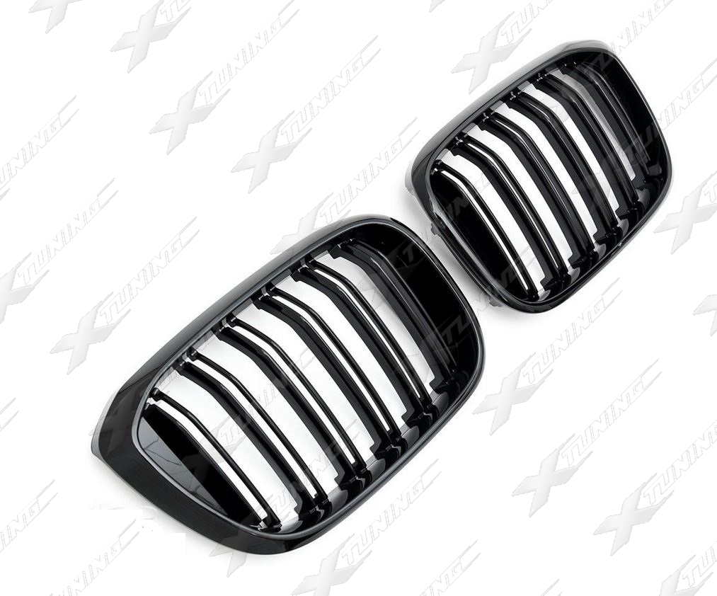 BMW G01/G02 Kühlergrill M-Style – Schwarz Glanz – GX3G011