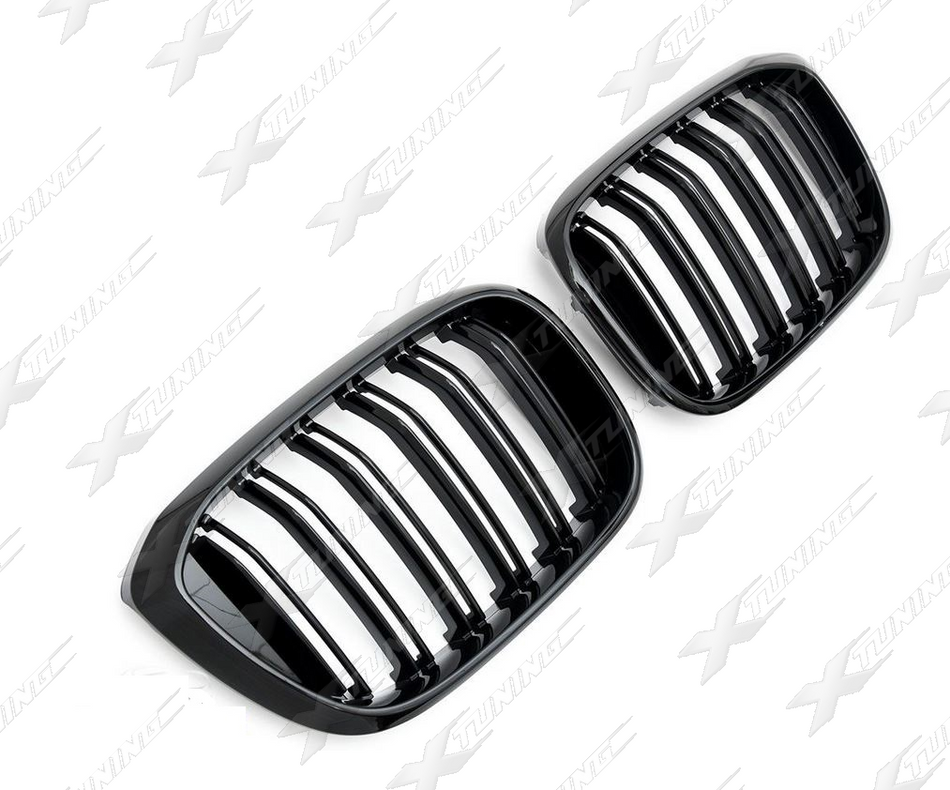 BMW G01/G02 Kühlergrill M-Style – Schwarz Glanz – GX3G011