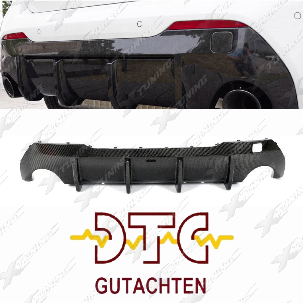 BMW F40 Heckdiffusor P-Style – Echtcarbon – HDF4003