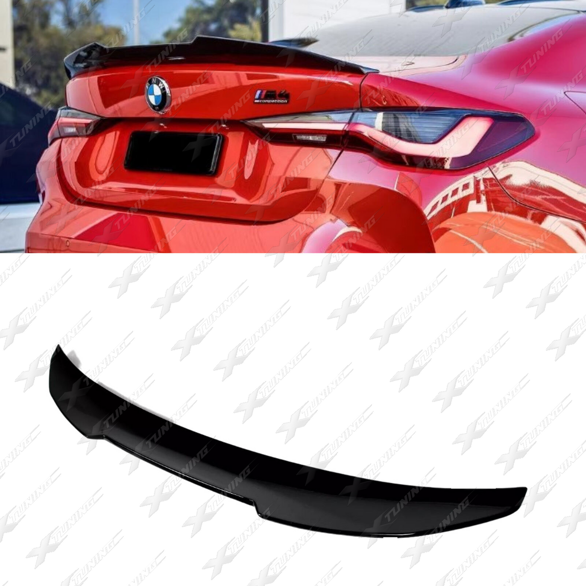 BMW G22/G82 Heckspoiler PSM-Style – Schwarz Glanz – HSG8235
