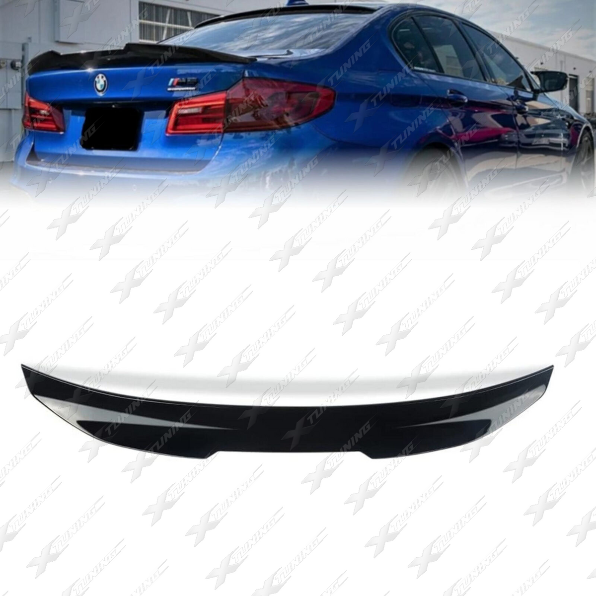 BMW F90/G30 Heckspoiler PSM-Style – Schwarz Glanz – HSG3024B