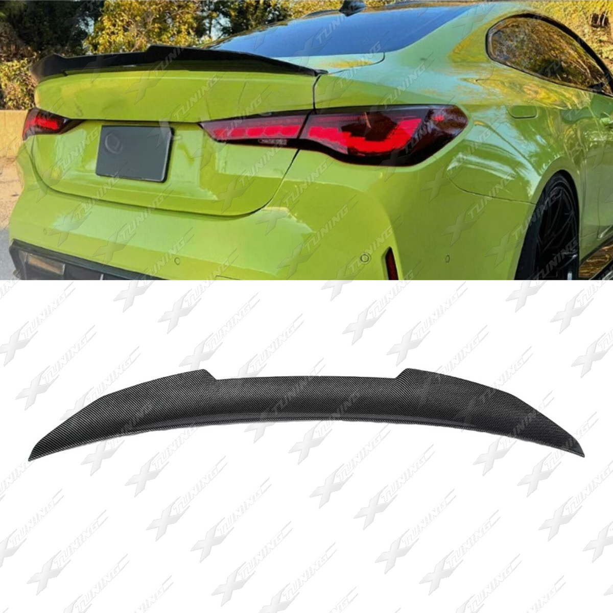 BMW G22/G82 Heckspoiler PSM-Style – Carbon-Optik – HSG8237