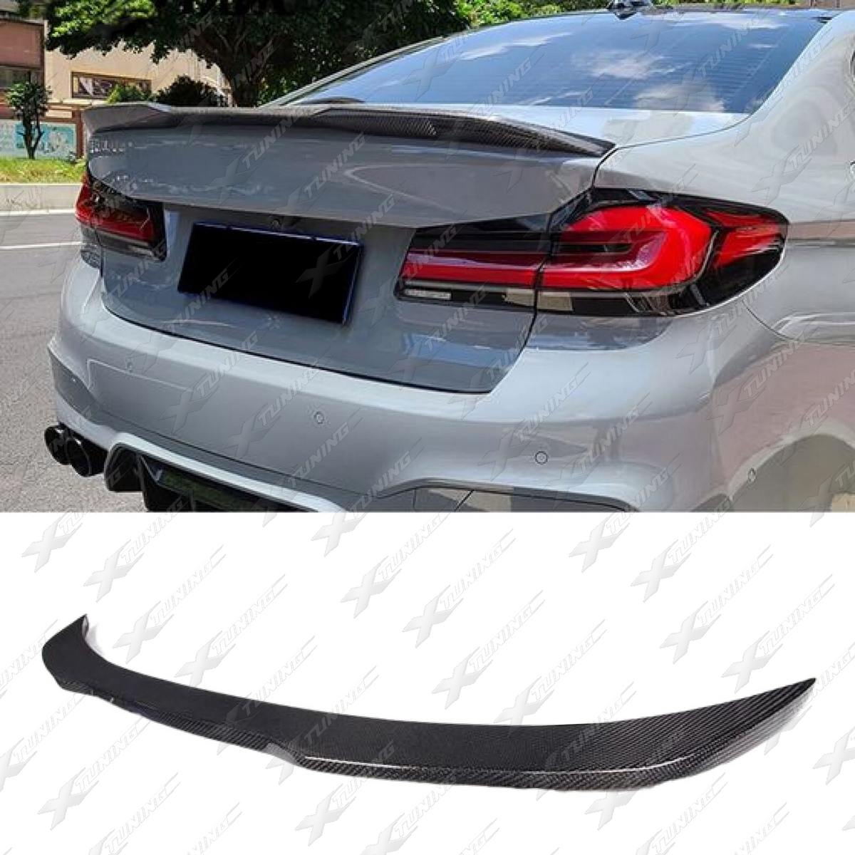 BMW F90/G30 Heckspoiler P-Style – Echtcarbon – HSCG3025