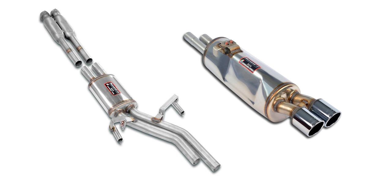 Supersprint Auspuffanlage BMW E24 628CSi / 635CSi – 2 × 80 mm