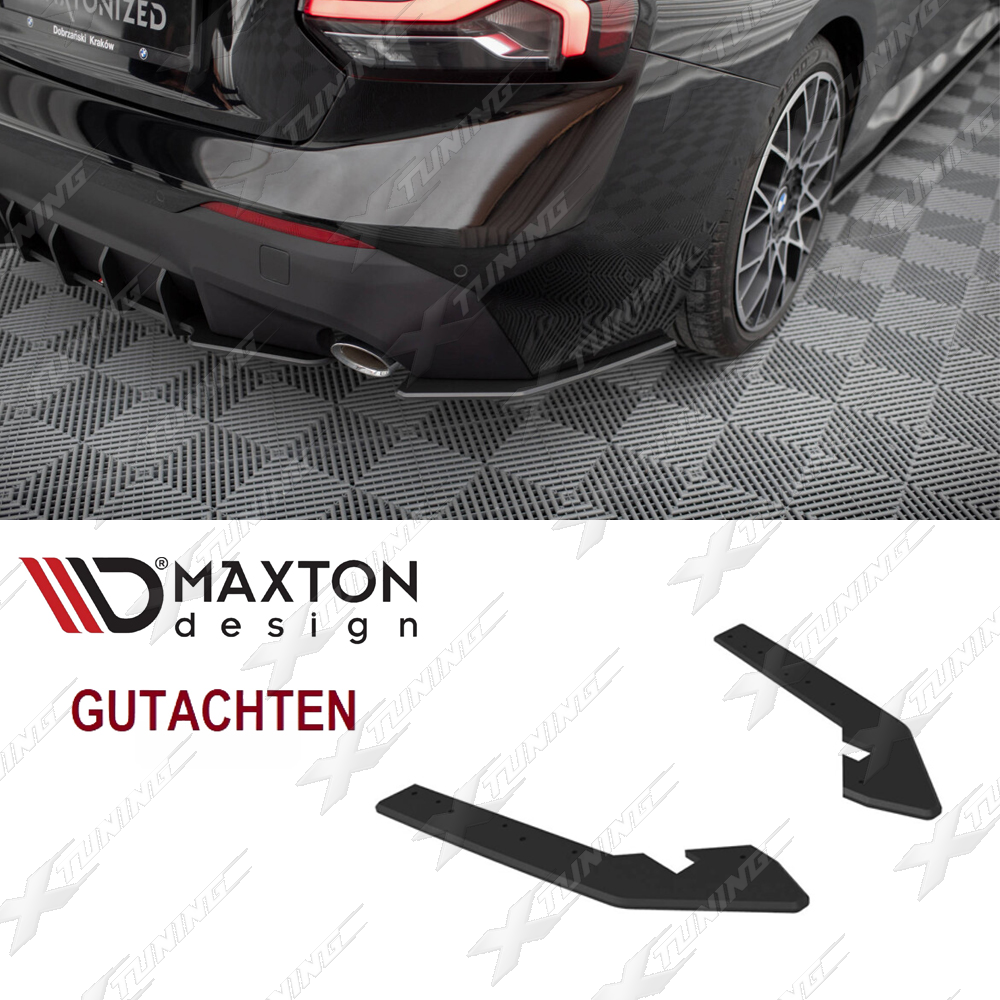 BMW G42 Heckansatz Maxton Design – Schwarz Matt – HDG42MX03