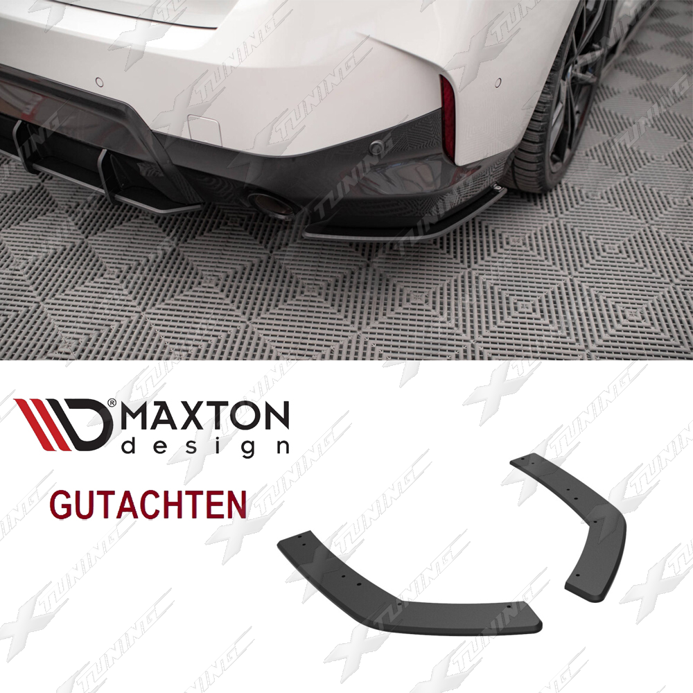 BMW G42 Diffusor-Flaps Maxton Design – Schwarz Matt – HDG42MX08
