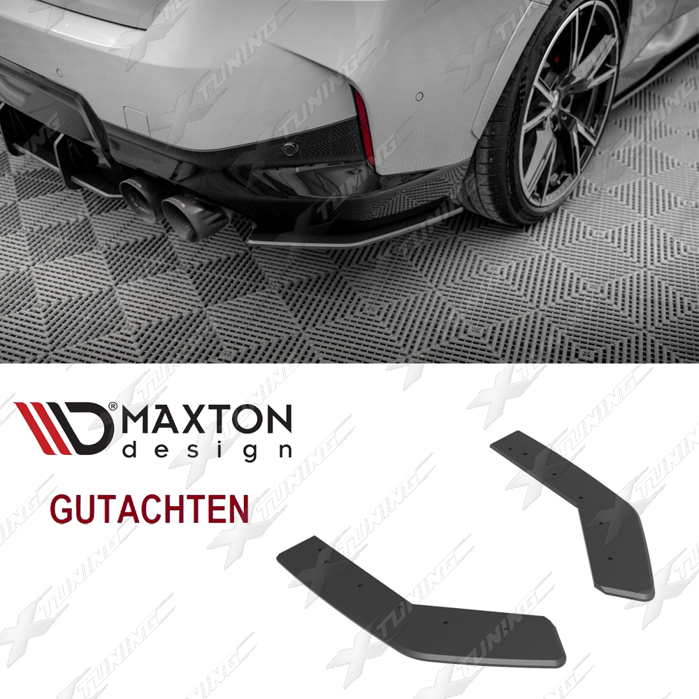 BMW G42 M240i Heckansatz Maxton Design – Schwarz Matt – HDG42MX06