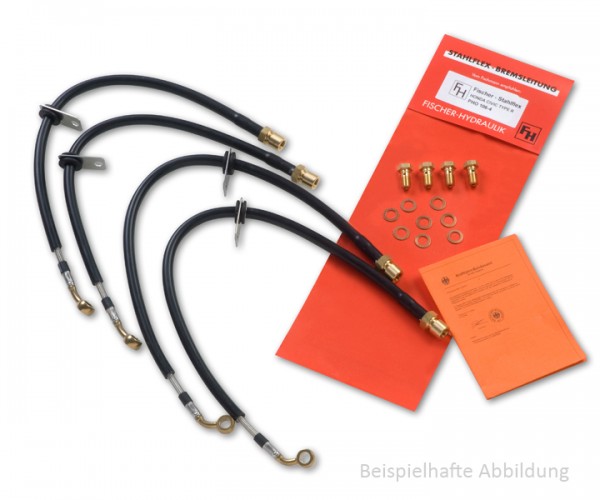 Fischer Hydraulik Stahlflex-Bremsleitungssatz – Hersteller-Beispielabbildung