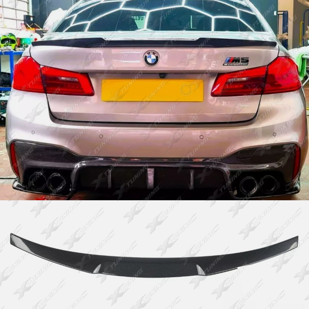 BMW F90/G30 Heckspoiler V-Style – Carbon-Optik – HSG3027