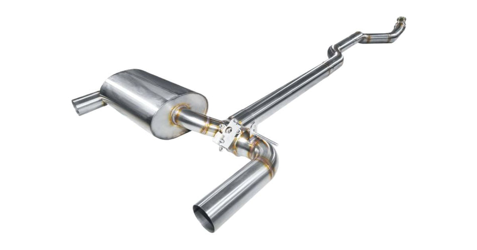 Hurricane Duplex-Abgasanlage Ø 89 mm ab Kat – BMW 335i/xDrive F30/F31 und 435i/xDrive F32/F36 | BM-F3X-X35i-KAT-V1