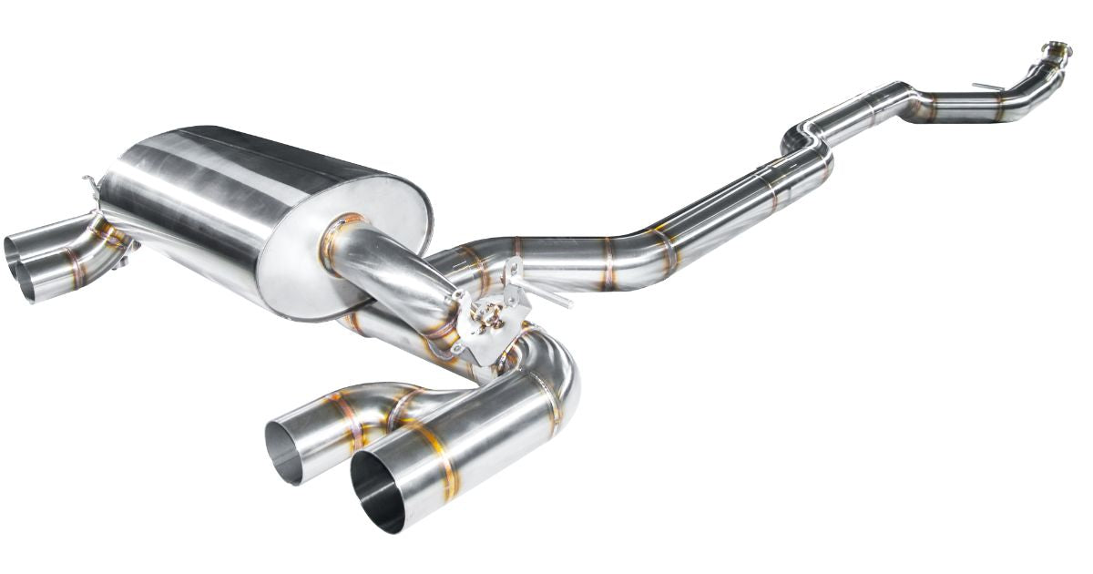 Hurricane Duplex-Abgasanlage Ø 89 mm ab Kat – BMW M2 F87 N55 | HE10389-EV