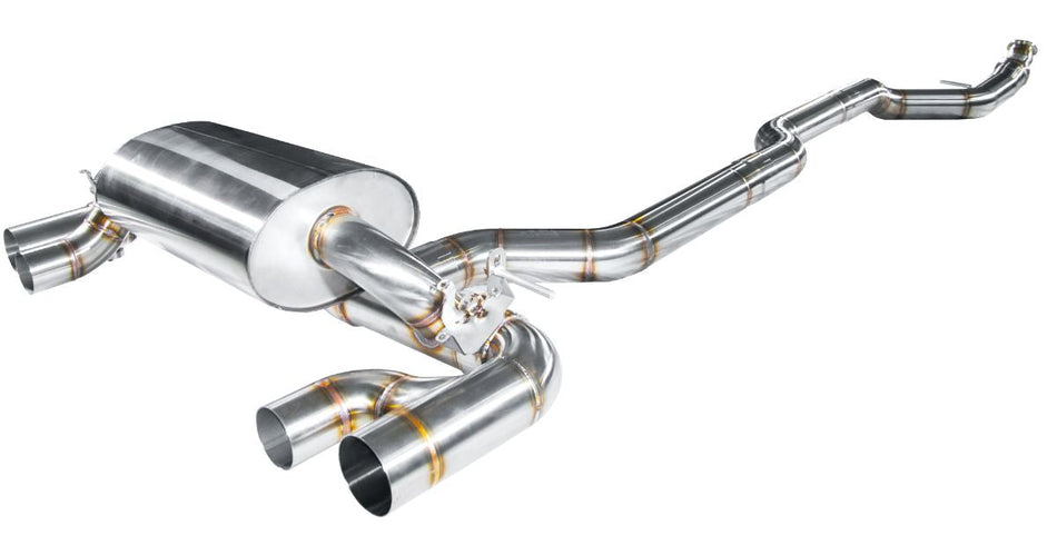 Hurricane Duplex-Abgasanlage Ø 89 mm ab Kat – BMW M2 F87 N55 | HE10389-EV