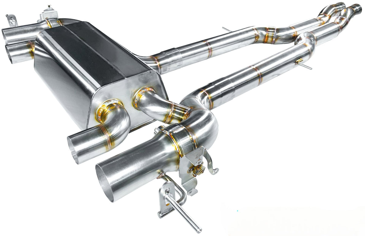 Hurricane Duplex-Abgasanlage Ø 89 mm ab OPF – BMW M2 G87 mit OPF | HE10392-EV