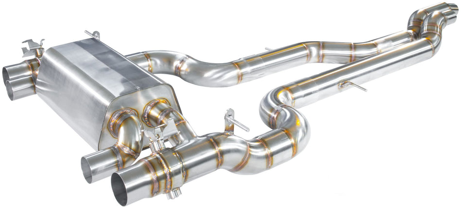 Hurricane Duplex-Abgasanlage Ø 89 mm V.3 – BMW M4 F82/F83 mit OPF | BMW-MX-F8X-ETC-OPF-V3