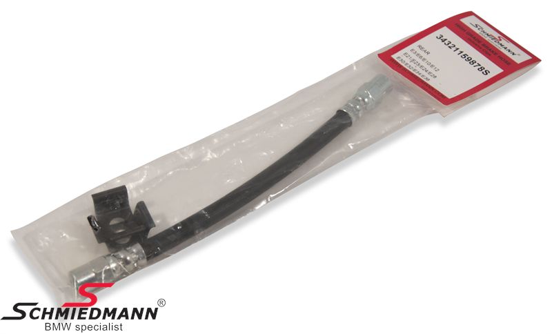 Schmiedmann HG Bremsschlauch hinten innen 222 mm – BMW E21